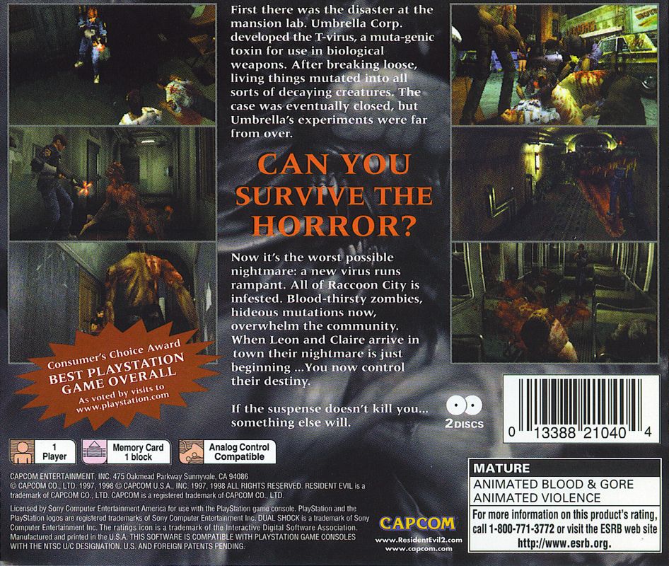 Resident Evil 2 - PlayStation