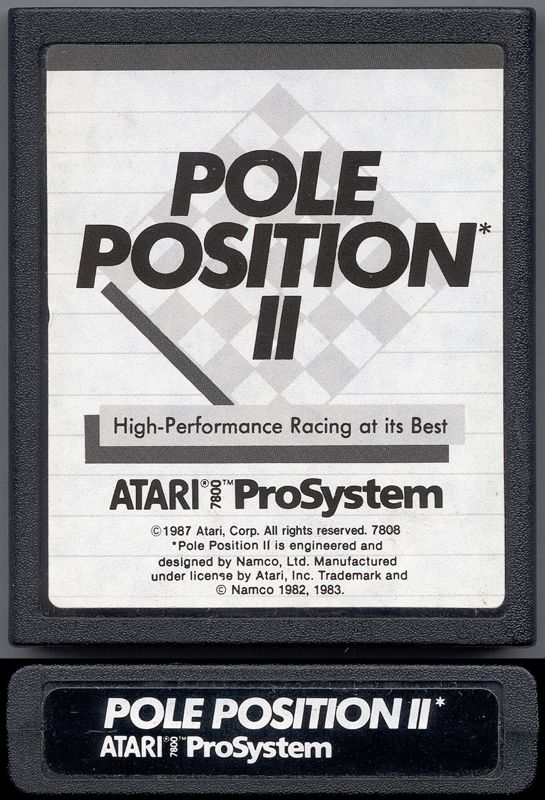 Pole Position II - Atari 7800