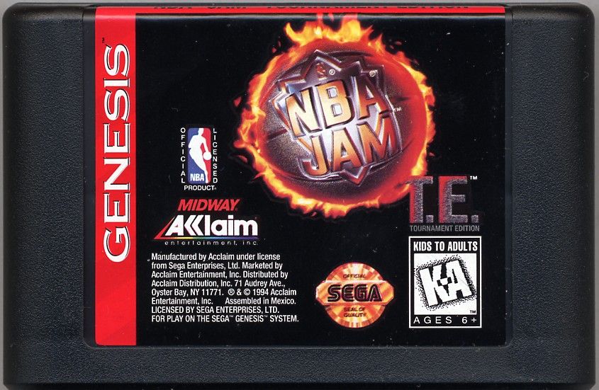 NBA Jam Tournament Edition - SEGA Genesis