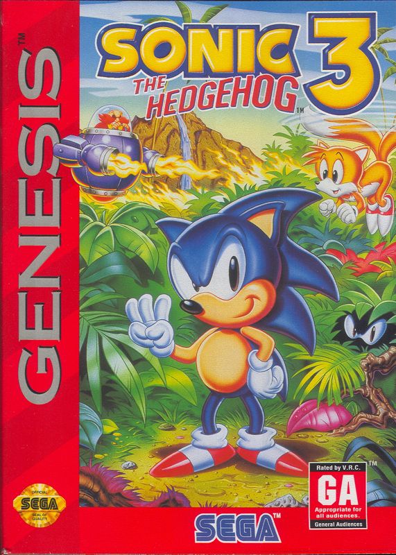 Sonic the Hedgehog 3 - SEGA Genesis