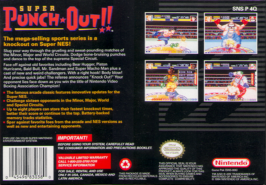 Super Punch-Out!! - Super Nintendo