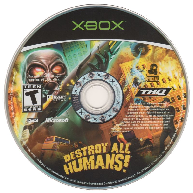 Destroy All Humans! - Xbox