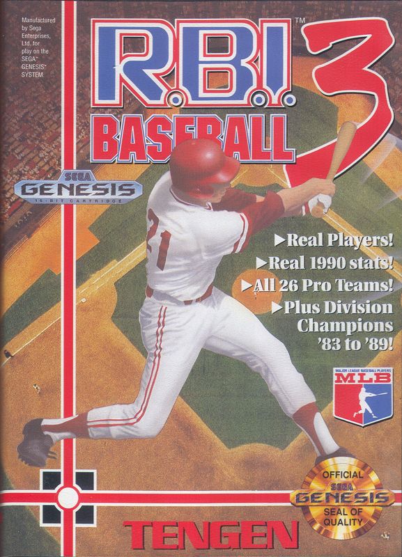 RBI Baseball 3 - SEGA Genesis