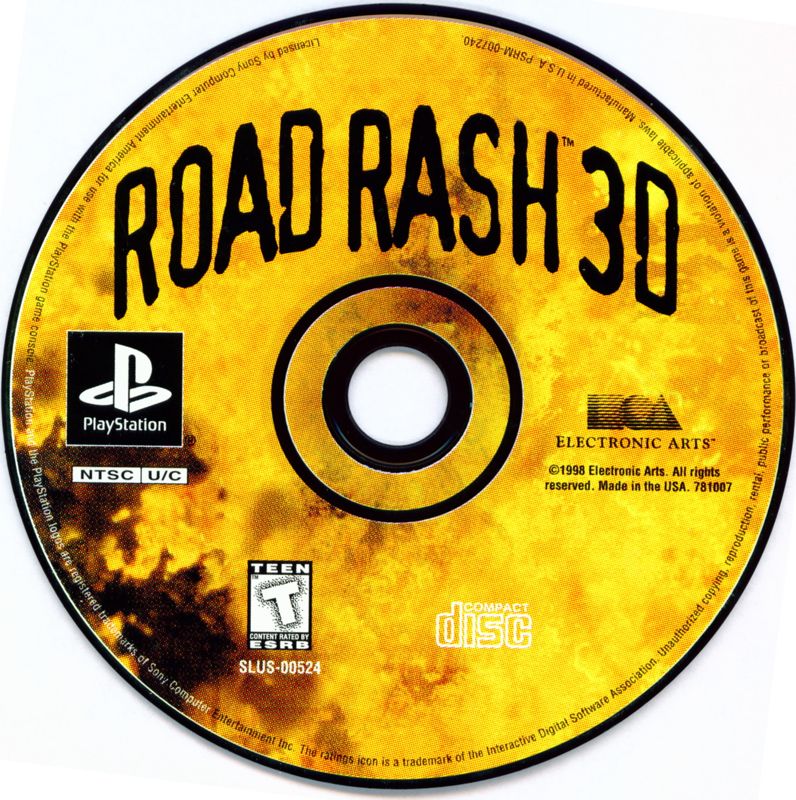 Road Rash 3D - PlayStation