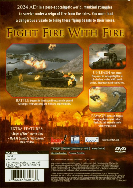 Reign of Fire - PlayStation 2