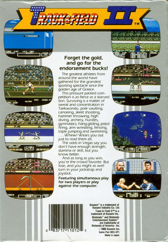 Track & Field II - NES