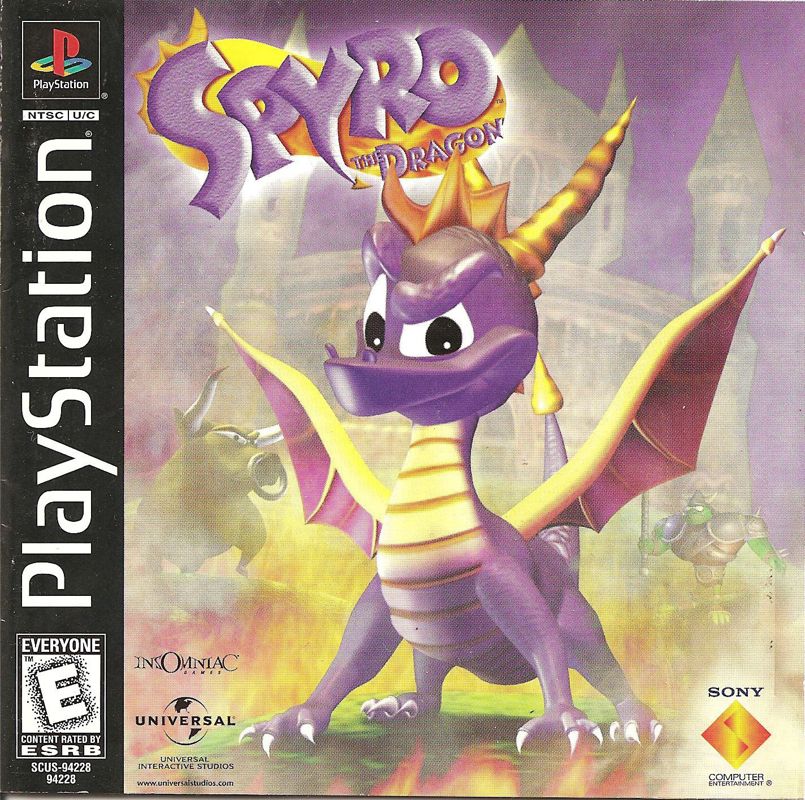 Spyro the Dragon - PlayStation