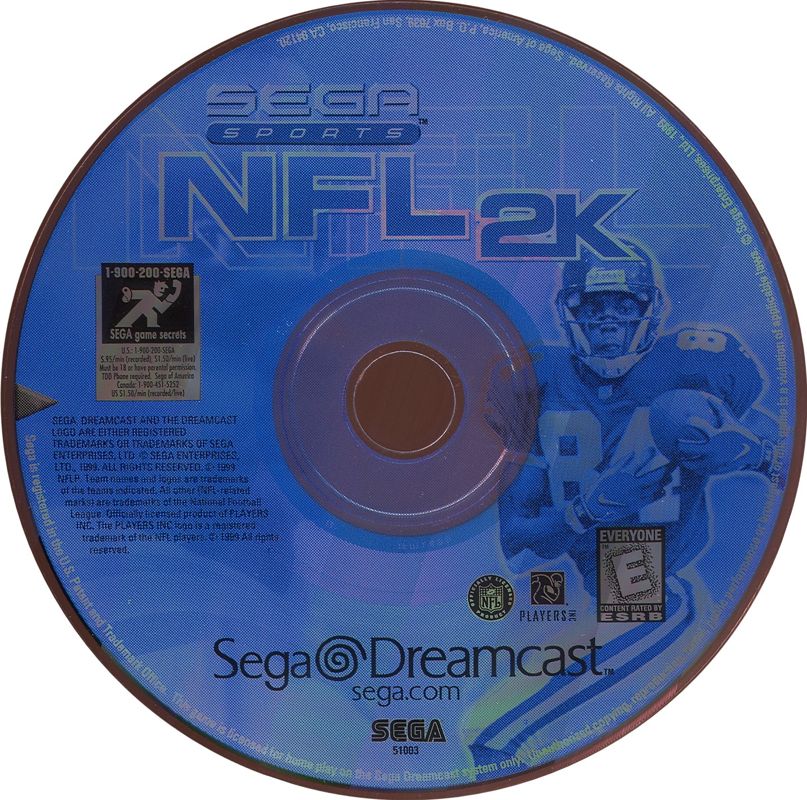 NFL 2K - SEGA Dreamcast