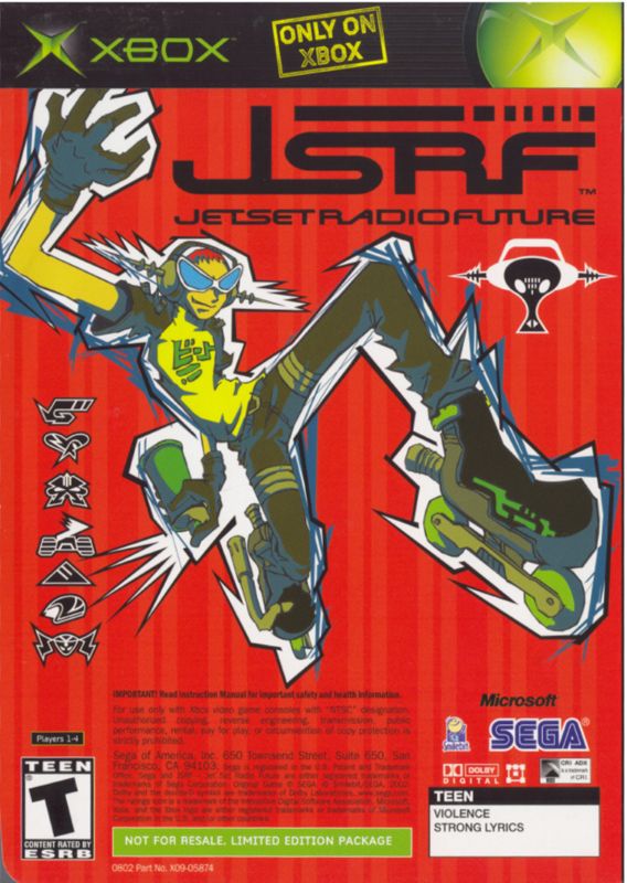 Sega GT 2002 / JSRF: Jet Set Radio Future - Xbox