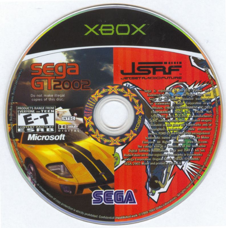 Sega GT 2002 / JSRF: Jet Set Radio Future - Xbox