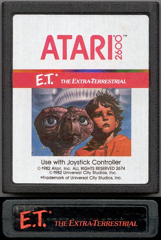E.T. the Extra-Terrestrial - Atari 2600