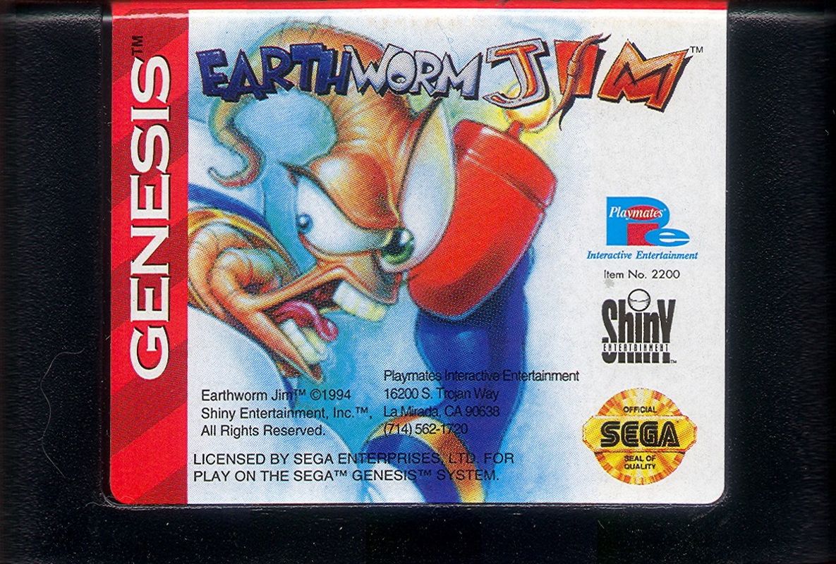Earthworm Jim - SEGA Genesis