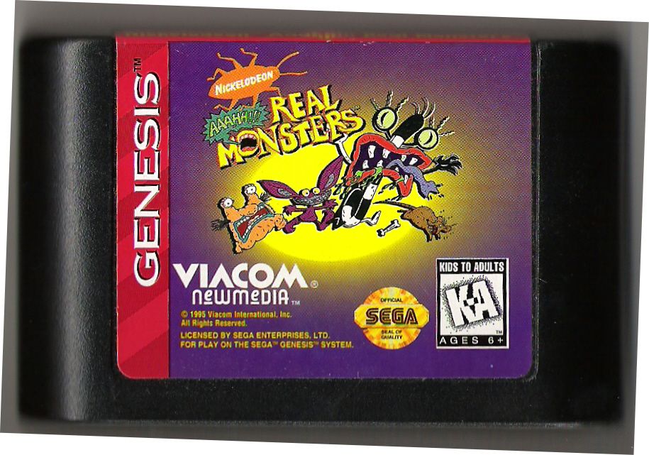 Aaahh!!! Real Monsters - SEGA Genesis