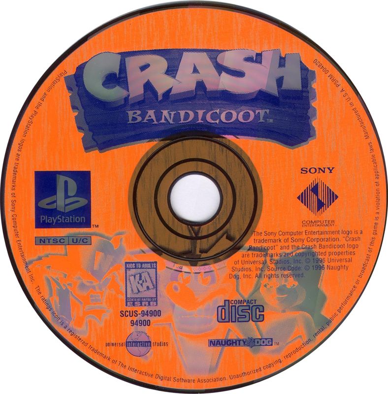 Crash Bandicoot - PlayStation