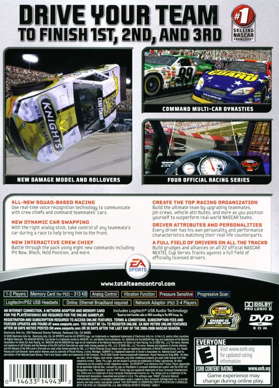 NASCAR 06: Total Team Control - PlayStation 2
