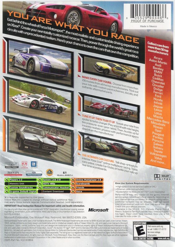 Forza Motorsport - Xbox