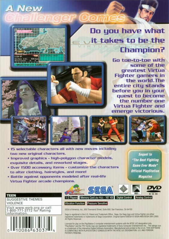 Virtua Fighter 4: Evolution - PlayStation 2