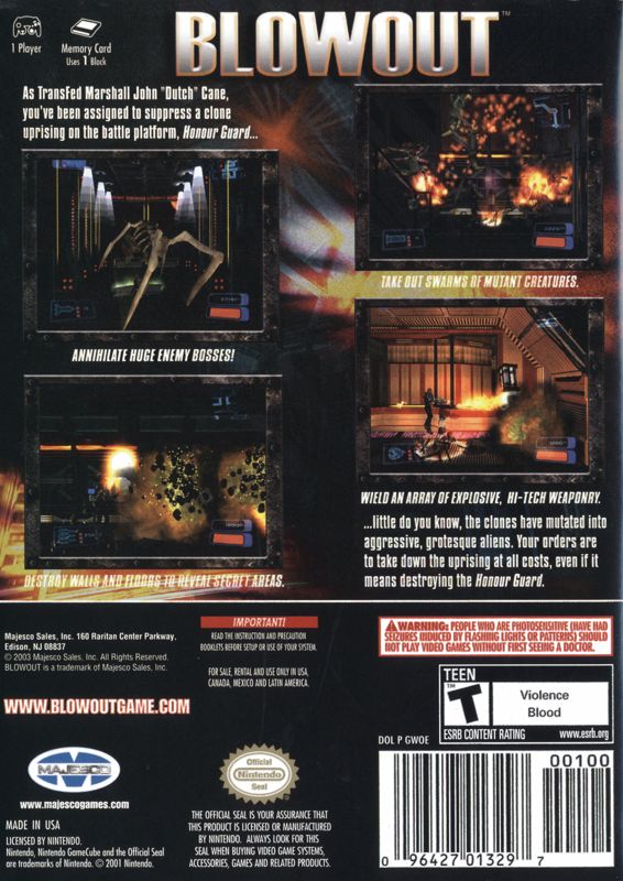 Blowout - GameCube