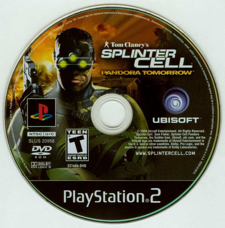 Tom Clancy's Splinter Cell: Pandora Tomorrow - PlayStation 2