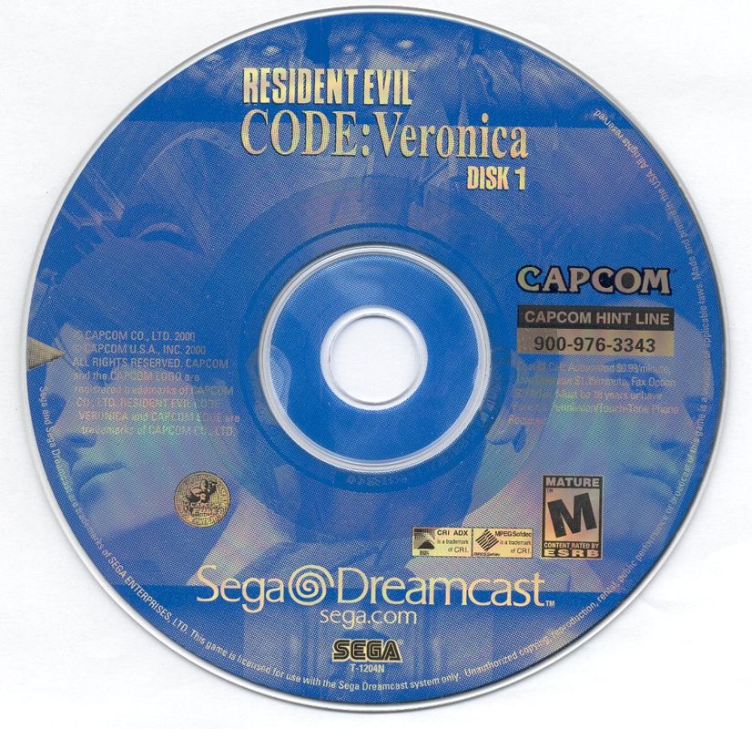 Resident Evil – Code: Veronica - SEGA Dreamcast