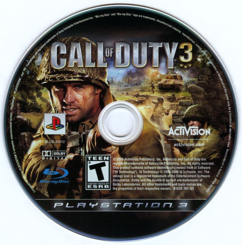 Call of Duty 3 - PlayStation 3