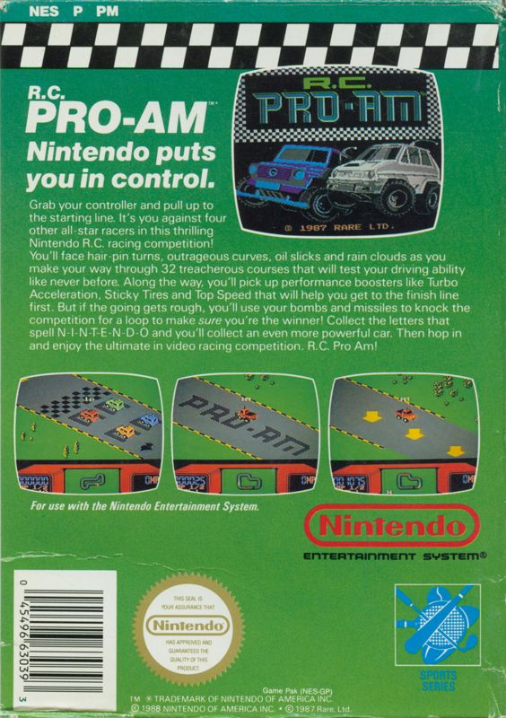 R.C. Pro-AM - NES