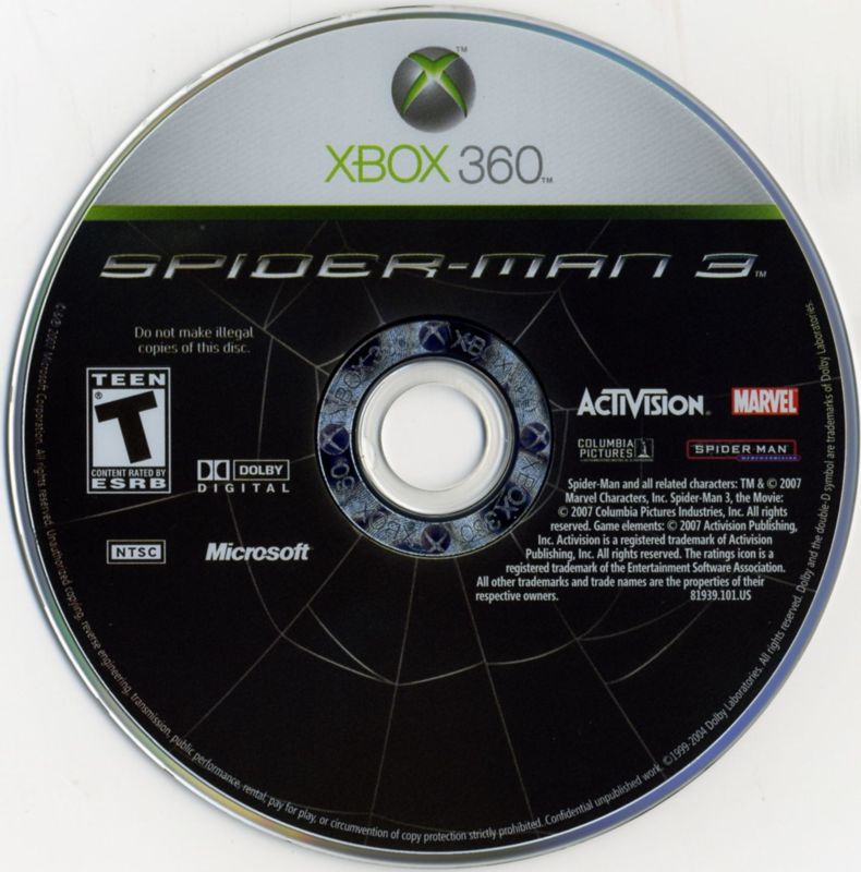 Spider-Man 3 - Xbox 360
