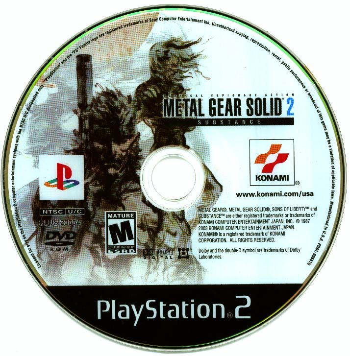 Metal Gear Solid 2: Substance - PlayStation 2