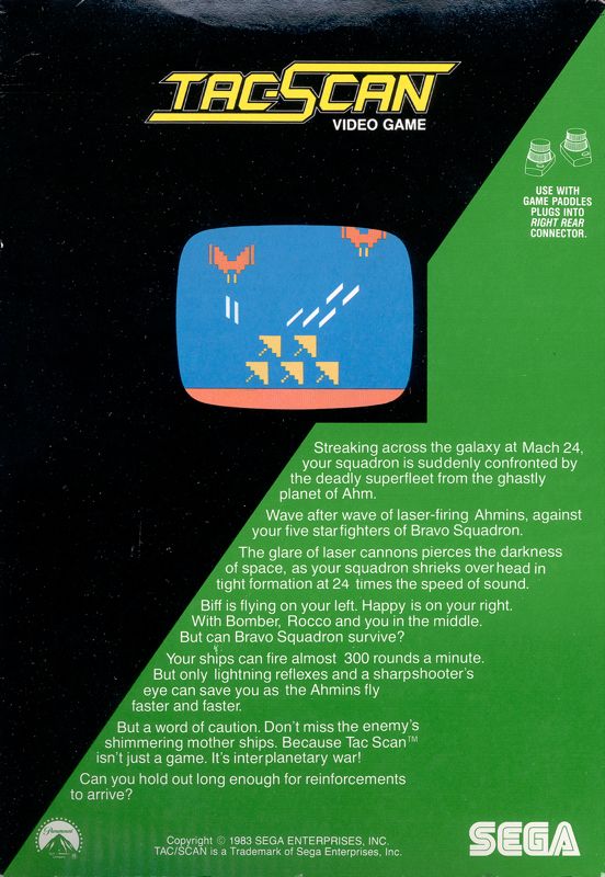 Tac-Scan - Atari 2600