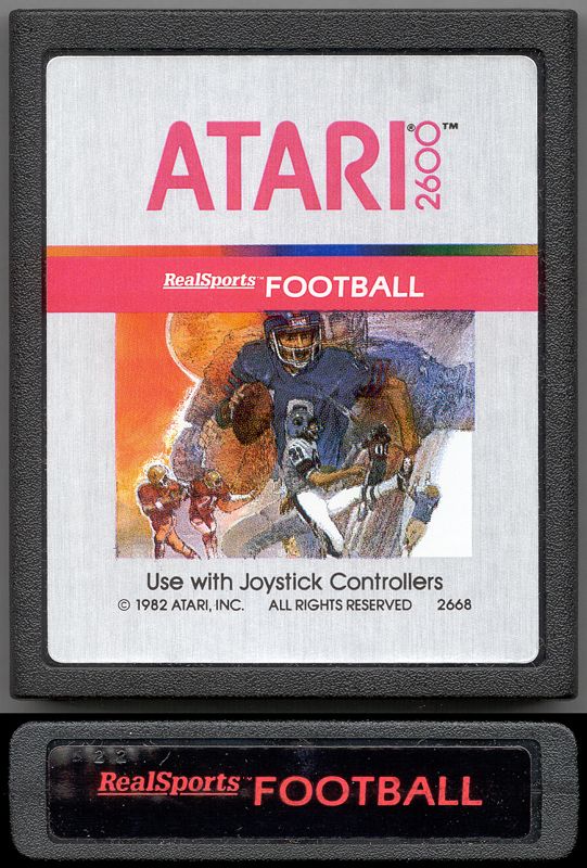 RealSports Football - Atari 2600
