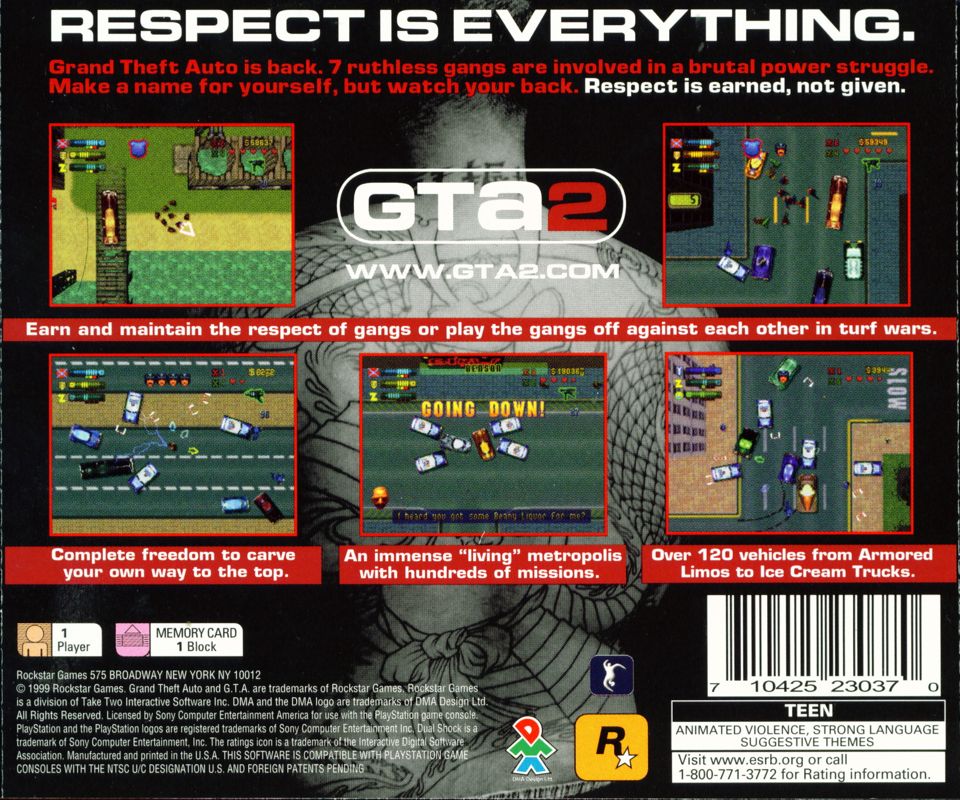 Grand Theft Auto 2 - PlayStation