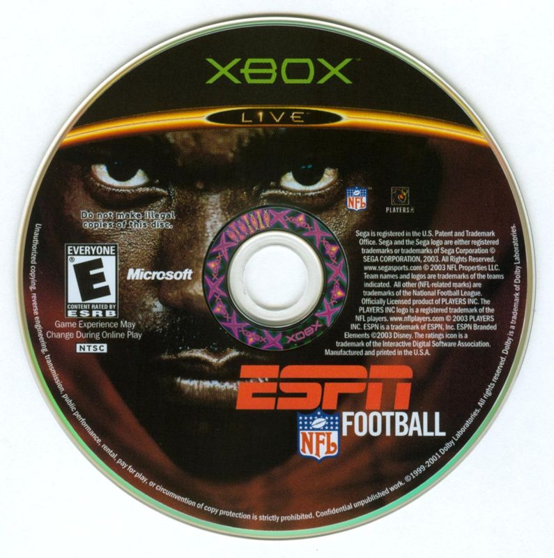 ESPN NFL Football 2K4 - Xbox