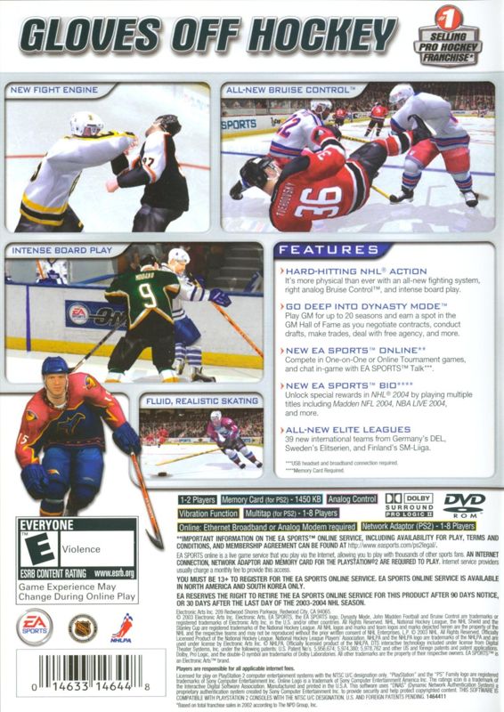 NHL 2004 - PlayStation 2