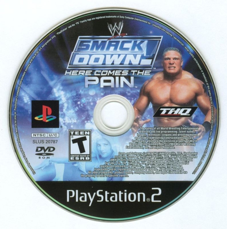WWE Smackdown! Here Comes the Pain - PlayStation 2