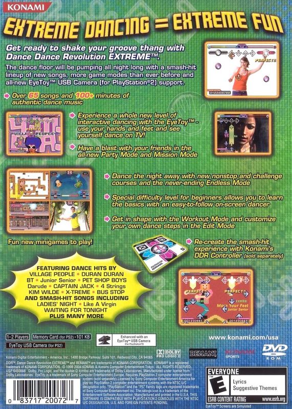 Dance Dance Revolution: Extreme - PlayStation 2