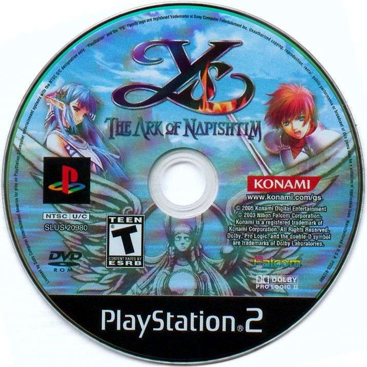 Ys: The Ark of Napishtim - PlayStation 2