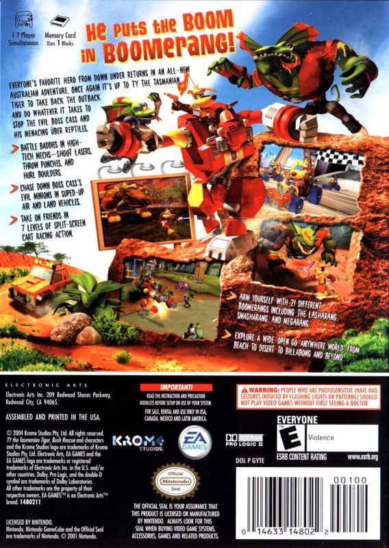 Ty the Tasmanian Tiger 2: Bush Rescue - GameCube