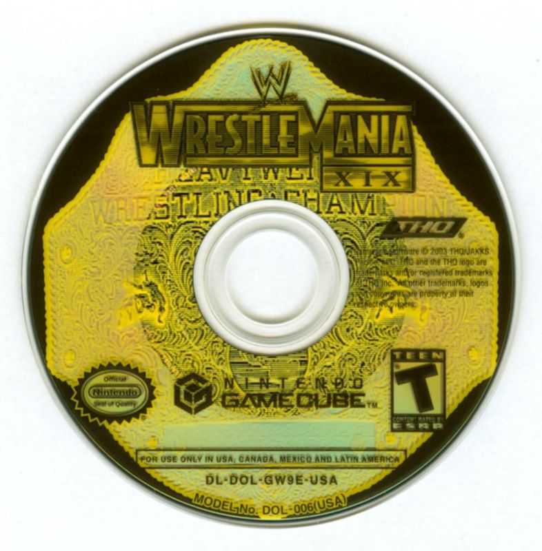 WWE Wrestlemania XIX - GameCube