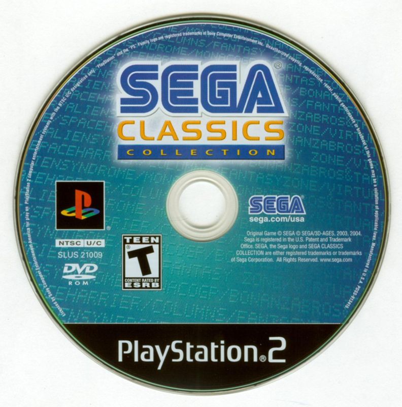 SEGA Classics Collection - PlayStation 2
