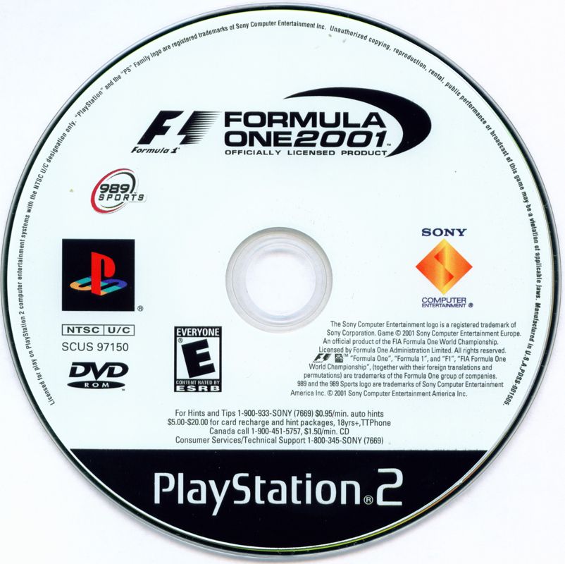 Formula One 2001 - PlayStation 2