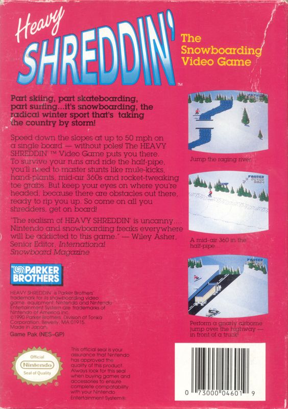 Heavy Shreddin' - NES