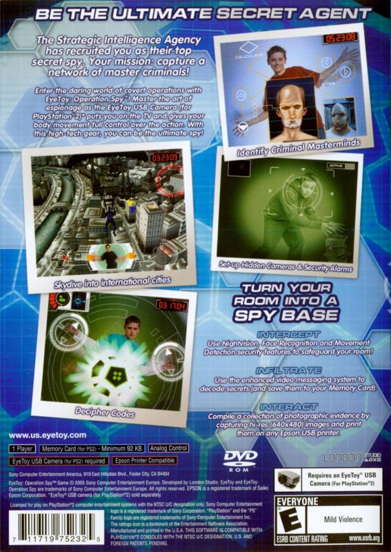 EyeToy: Operation Spy - PlayStation 2