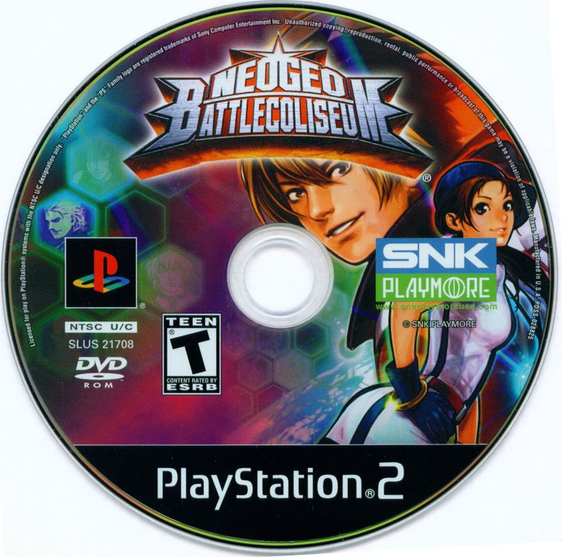NeoGeo Battle Coliseum - PlayStation 2