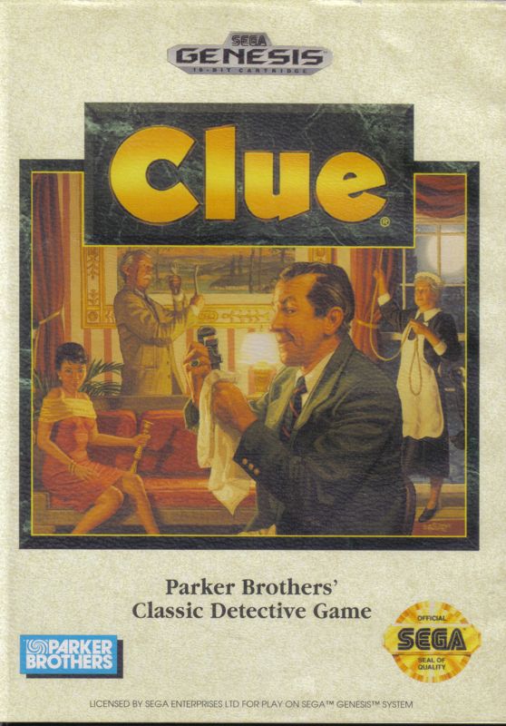 Clue - SEGA Genesis