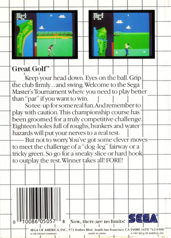 Great Golf - Sega Master System