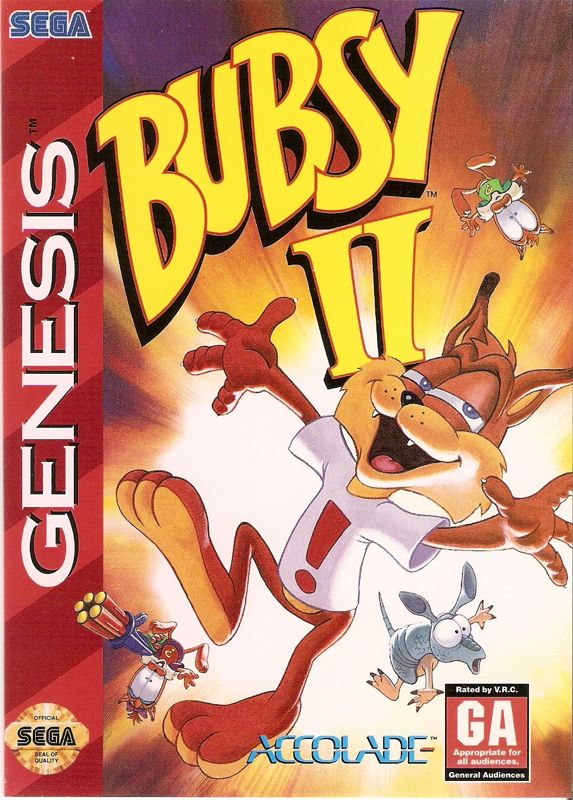 Bubsy II - SEGA Genesis
