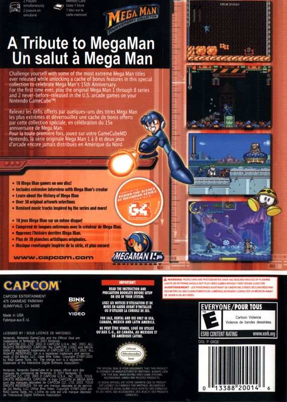 Mega Man Anniversary Collection - GameCube