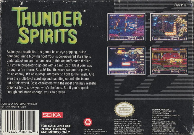 Thunder Spirits - Super Nintendo