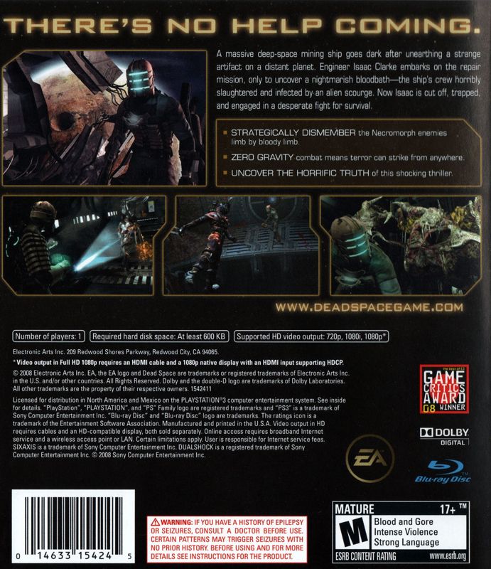 Dead Space - PlayStation 3