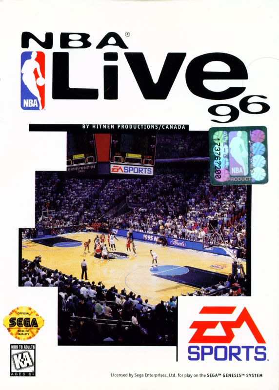 NBA Live 96 - SEGA Genesis